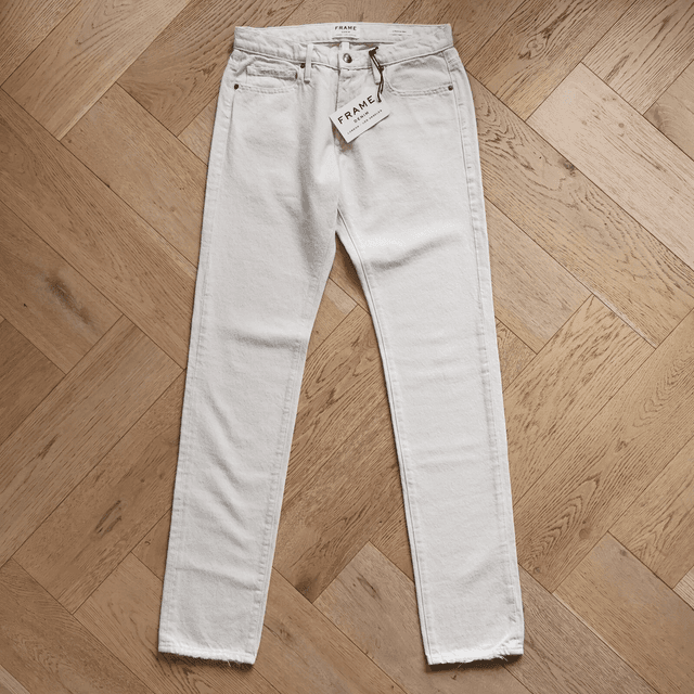 Ivory Frame Slim Jeans
